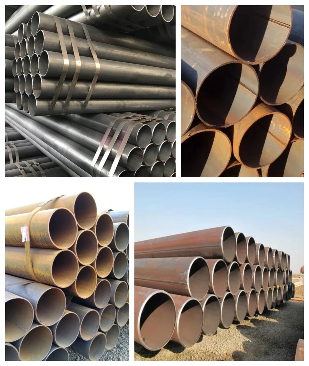 Factory High Quality ASTM A106 A53 Galvanized Carbon Steel Welded Pipe for Construction with Certificate Alloy Seamless Pipe Steel Material Spiral Pipe