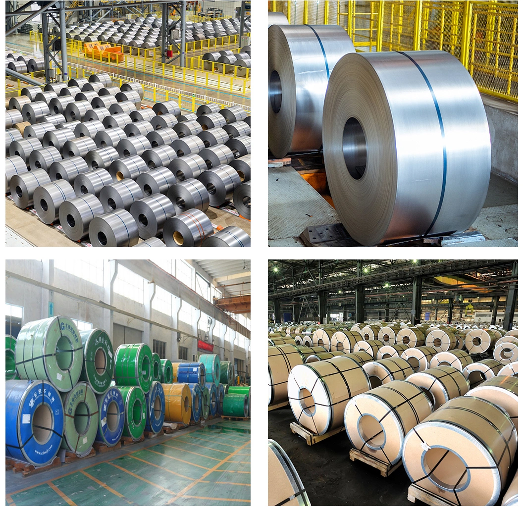 Cold Rolled/Hot Rolled 0.1mm-4mm AISI SUS 201 304 316L 310S 409L 420 904 Stainless Steel Galvanized/Carbon/Alzinc/Steel Coil 2b/Ba/8K Building Materials Metal