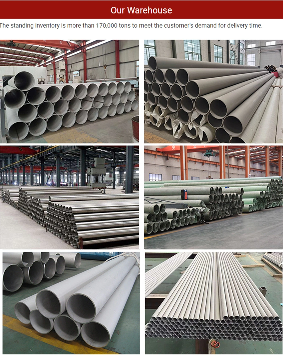 Hot Selling AISI ASTM GB Ss Steel Pipe 201 304 316/L Welded/Seamless/ERW Stainless Steel Pipe Manufacturer in China