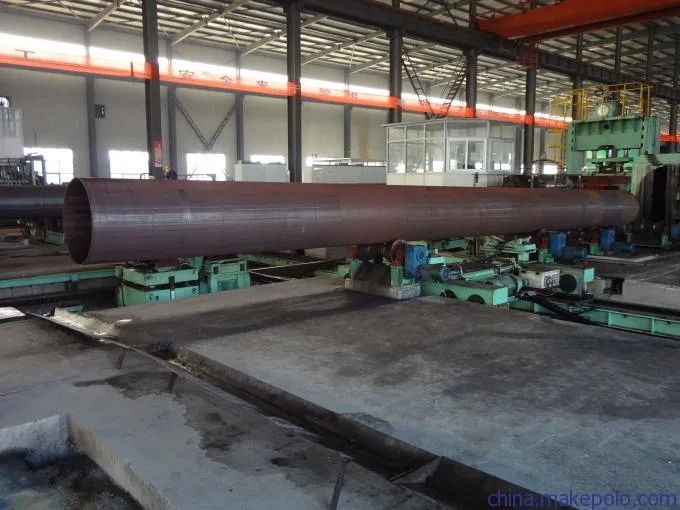 API Gas Line SSAW/LSAW Tubular Pile/Ms Mild Casing Carbon Steel Pipe with Galvanized Coated/Polyethylene for Construction